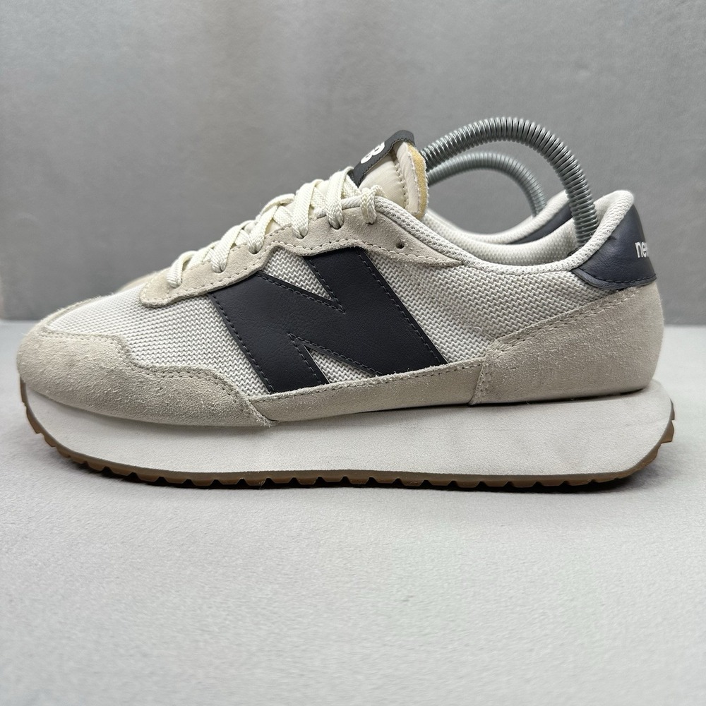 New Balance 237 Womens Size 9.5 (D) Shoes Sea Salt Black Cement Casual Sneakers - Picture 3 of 8